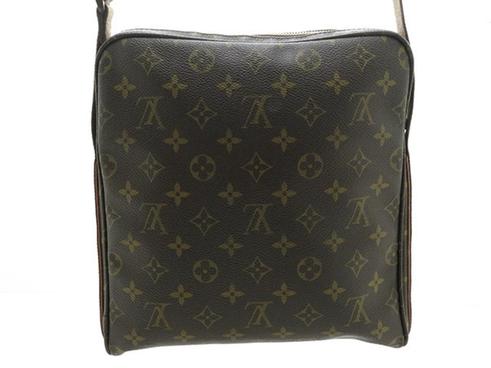 Louis Vuitton Monogram Bag Trotteur Bobour Shoulder Brown